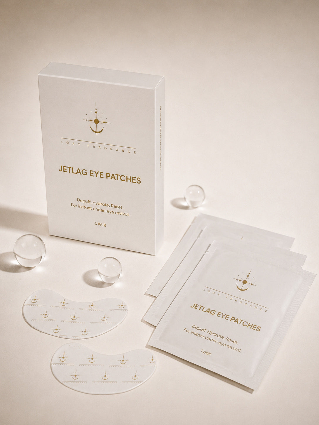 Loay Fragrance - Jet Lag Recovery Eye Patches